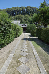 黄檗山萬福寺　萬寿院の境内　京都府宇治市