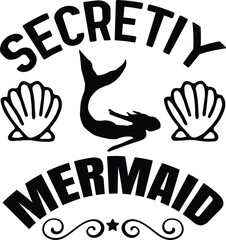 Secretiy Mermaid svg