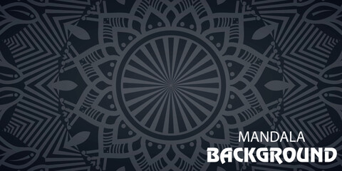 Mandala background golden.