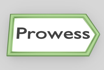 Prowess - personality concept