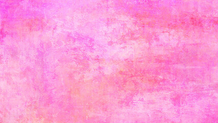 多彩な絵の具で描いた、アブストラクトなモモイロ背景