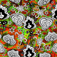 Naklejka premium cute super abstract and nice interesting picture