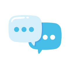 speech text box with three dots Conversation concept to exchange ideas.