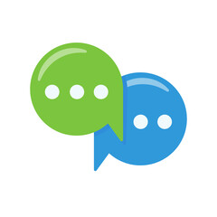 speech text box with three dots Conversation concept to exchange ideas.
