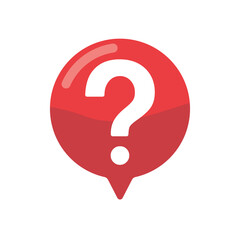 speech bubbles with question marks doubt concept problem solving