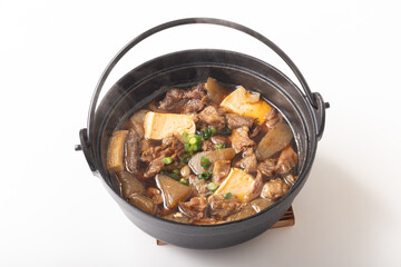 牛すじ煮込み・焼き豆腐入り牛すじぼっかけ