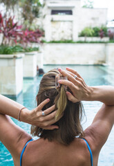 How to create a summer hairstyle: beautiful hair accessories and up-close inspiration