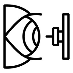 microsurgery line icon