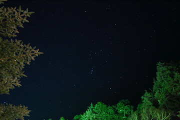 stars in the night sky