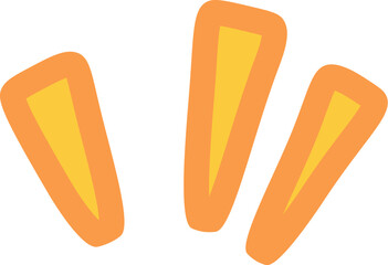 Hand drawn cartoon expression sign doodle flat icon