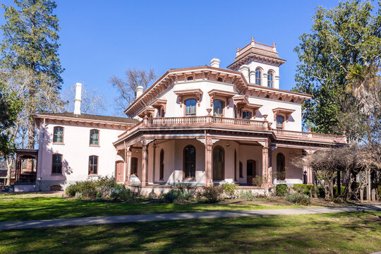 Bidwell Mansion State Historic Park, Victorian House Museum in Chico, California