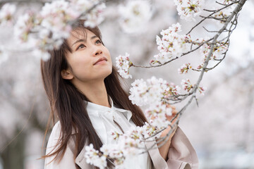 Fototapeta premium 美しい日本女性