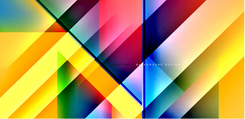 Dynamic bright lines abstract background, stripes with fluid colors, liquid gradients. Vector Illustration For Wallpaper, Banner, Background, Card, Book Illustration, landing page