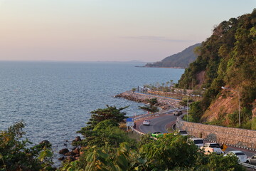 view of the sea from the sea