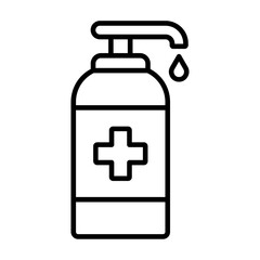 Obraz premium Hand Sanitizer Icon