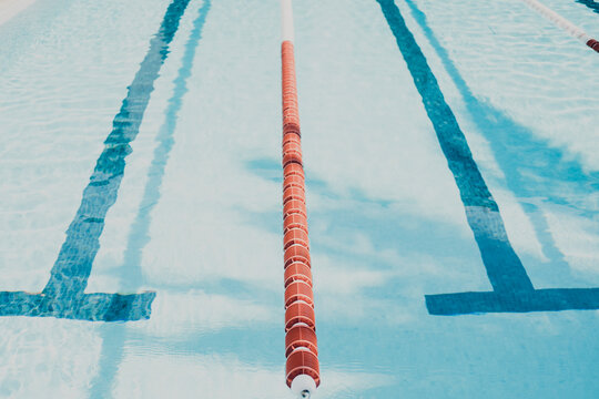 Empty swimming pool,&Acirc;&nbsp;Mallorca, Balearic Islands, Spain