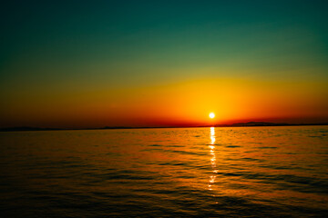 Sunset on the Sea of Japan