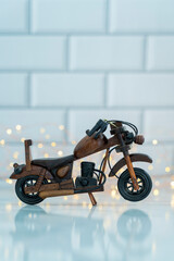 Fototapeta na wymiar Bike insurance concept image, World motorcycle day background