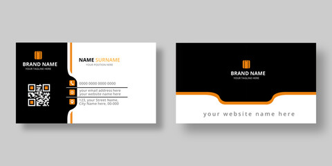 business card template