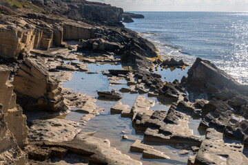 Old quarry of the Mallorcan mares stone