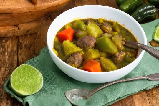 Green chile stew