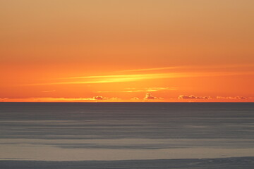 tramonto a marina di massa