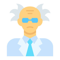 Scientist Flat Icon