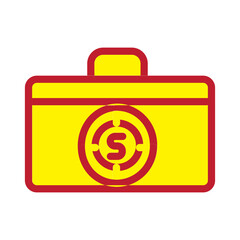 icon with dollar symbol