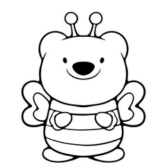 Retro Bear Summer Spring Love Honey 