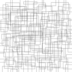 Random, chaotic lines, stripes grid, mesh pattern, texture and background.