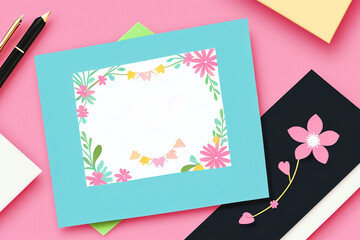 Gift card spring mood