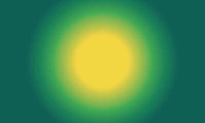 Green and yellow circle abstract gradient background
