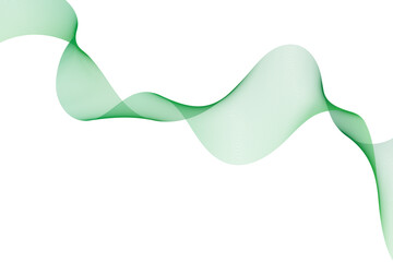 green ribbon on white background. abstract background with lines. abstract background for the site.	