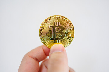 経済イメージ　仮想通貨