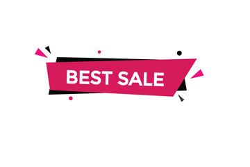 best sale button vectors.sign label speech bubble best sale
