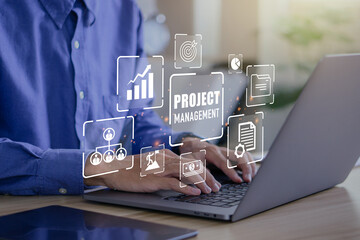 project management.Project managers streamline tasks and progress progress planning with company...