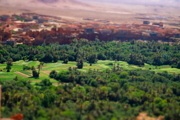 Obraz premium village in morocco