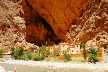 cave house in the mountains