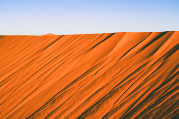 sand dunes in the desert