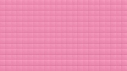 正方形が並んだピンク色のタイル、背景テクスチャー素材