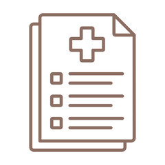 Obraz premium Report Icon