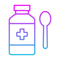 Fototapeta premium Syrup Icon