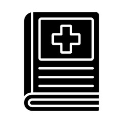 Obraz premium Medical Book Icon