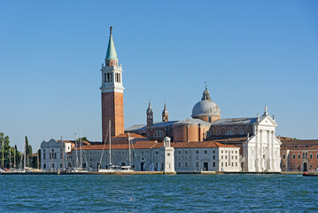 Fototapeta na wymiar Beautiful Church of San Giorgio Maggiore, Venice, Italy