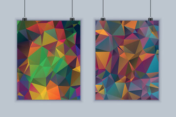 Low Poly vector abstract textured polygonal background. Blurry triangle design. 



Low Poly vector abstract textured polygonal background. Blurry triangle design. Pattern can be used for background.
