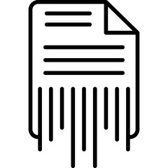 Shredding  Icon