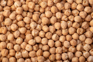 background of chickpeas