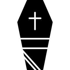 Obraz premium Coffin Icon
