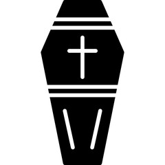 Obraz premium Coffin Icon