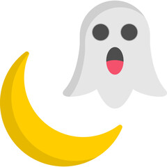 Halloween Moon Icon